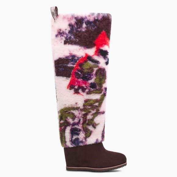 UGG Multicolor Wedge Boots - Picture 1 of 10